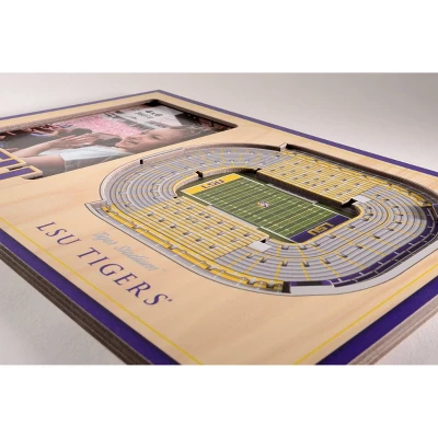 4" X 6" NCAA LSU Tigers 3D StadiumViews Picture Frame 4 4" X 6" NCAA LSU Tigers 3D StadiumViews Picture Frame - Image 2