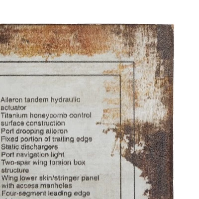 Industrial Transportation Wall Decor White - Olivia & May 8 Industrial Transportation Wall Decor White - Olivia & May - Image 6