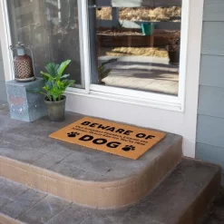 BirdRock Home Beware Of Dog Coir Front Door & Entry Doormat - 18" X 30" 12 BirdRock Home Beware Of Dog Coir Front Door & Entry Doormat - 18" X 30" -Household Improvement Store GUEST 061ae833 c16c 448a 947f 1c23650debf9