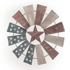 Patriotic Windmill Metal Wall Decor - Alpine Corporation 12 Patriotic Windmill Metal Wall Decor - Alpine Corporation -Household Improvement Store GUEST 073bd519 2a8d 41b9 acdb 5779d0c52b7e