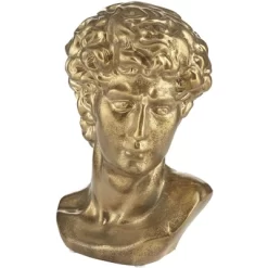 Dahlia Studios People Bust 10 1/2" High Shiny Gold Decorative Figurine 8 Dahlia Studios People Bust 10 1/2" High Shiny Gold Decorative Figurine -Household Improvement Store GUEST 086f24d9 6af2 478a 8aaf a6ac5bb2e15f