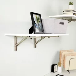 Built Industrial 2 Pack Folding L Wall Shelf Bracket, 12 Inch Collapsible Hardware With Locking Hinge For Garage Shelves, Holds 120lbs 13 Built Industrial 2 Pack Folding L Wall Shelf Bracket, 12 Inch Collapsible Hardware With Locking Hinge For Garage Shelves, Holds 120lbs -Household Improvement Store GUEST 087226fe f360 4f79 ba91 718196bae69a