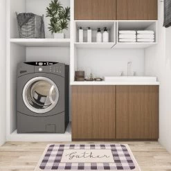 World Rug Gallery Gather Plaid Anti-Fatigue Standing Mat -Household Improvement Store GUEST 0d4cdb86 7a4b 4996 b268 f4acf45ca760