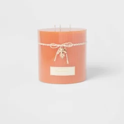 Ribbed Pillar Pumpkin Spice Candle - Threshold™ 13 Ribbed Pillar Pumpkin Spice Candle - Threshold™ -Household Improvement Store GUEST 0d63d7f3 068b 4568 b0aa dd0d0ee144a9