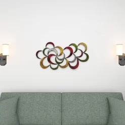 Metal Abstract Scalloped Wall Decor - Olivia & May -Household Improvement Store GUEST 0e97881a baa5 4af8 995f 5a722c61b412