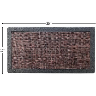 20" X 39" Hillside Oil & Stain Resistant Anti-Fatigue Kitchen Floor Mat 4 20" X 39" Hillside Oil & Stain Resistant Anti-Fatigue Kitchen Floor Mat - Image 2
