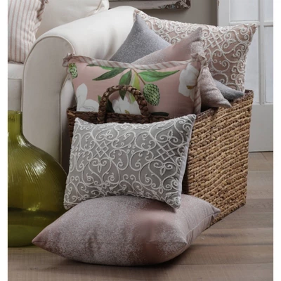 Serafina Stone Lumbar Throw Pillow - Pillow Perfect 6 Serafina Stone Lumbar Throw Pillow - Pillow Perfect - Image 4