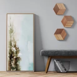 47" X 24" Watercolor Landscape Framed Canvas - Project 62™