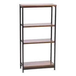 IRIS Wood And Metal Shelf Brown/Black 17 IRIS Wood And Metal Shelf Brown/Black -Household Improvement Store GUEST 10aa6c16 6bb2 4c40 971b 6ed03701ec93