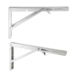 Built Industrial 2 Pack Folding L Wall Shelf Bracket, 12 Inch Collapsible Hardware With Locking Hinge For Garage Shelves, Holds 120lbs 16 Built Industrial 2 Pack Folding L Wall Shelf Bracket, 12 Inch Collapsible Hardware With Locking Hinge For Garage Shelves, Holds 120lbs -Household Improvement Store GUEST 112a5546 5dab 4524 9c8b 86a6bb086bbf