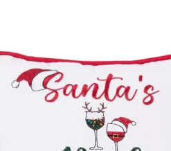 C&F Home Santa's Real Helpers Pillow