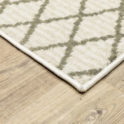 Gabriella Lines Rug Ivory/Gray - Captiv8e Designs 3 Gabriella Lines Rug Ivory/Gray - Captiv8e Designs