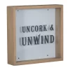 "Uncork & Unwind" Wooden Cork Holder Shadow Box - Foreside Home & Garden 2 "Uncork & Unwind" Wooden Cork Holder Shadow Box - Foreside Home & Garden -Household Improvement Store GUEST 119d0788 3705 4130 b252 d2930c43f15e