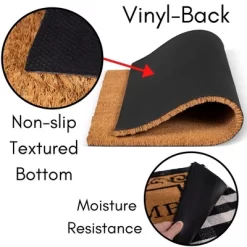 BirdRock Home Layered Welcome Mat With Vinyl Backing For Door Entryway 30 X 42 12 BirdRock Home Layered Welcome Mat With Vinyl Backing For Door Entryway 30 X 42 -Household Improvement Store GUEST 13b6bdfc e79c 4f04 8072 81fada47c580