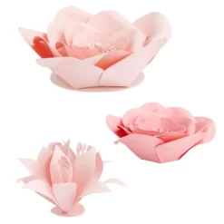 Farmlyn Creek 3D Paper Flowers Decorations For Wall Decor, Pink Floral Ornamentation, 13 Pieces -Household Improvement Store GUEST 146d379b 807a 48a5 9d2a bf6291d3947f