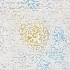 Wood Floral Intricately Carved Wall Decor With Mandala Design White - Olivia & May 8 Wood Floral Intricately Carved Wall Decor With Mandala Design White - Olivia & May -Household Improvement Store GUEST 14cfc0ad fa9c 41bd b4ff 5e81841c7847