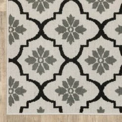 Trinity Floral Trellis Patio Area Rug Beige/Black - Captiv8e Designs 19 Trinity Floral Trellis Patio Area Rug Beige/Black - Captiv8e Designs -Household Improvement Store GUEST 1659e043 0ca2 468d a97e 3761c610ba16