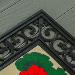 Evergreen Black Fleur Scroll Sassafras Floor Mat Indoor Outdoor Rubber Tray 18"x30" Fits Sassafras Inserts 10"x22" Black 12 Evergreen Black Fleur Scroll Sassafras Floor Mat Indoor Outdoor Rubber Tray 18"x30" Fits Sassafras Inserts 10"x22" Black -Household Improvement Store GUEST 177be4a7 a902 4a36 9585 a9fd20853b4e