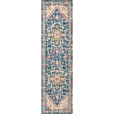 Brooklyn Geometric Medallion Area Rug - JONATHAN Y 3 Brooklyn Geometric Medallion Area Rug - JONATHAN Y