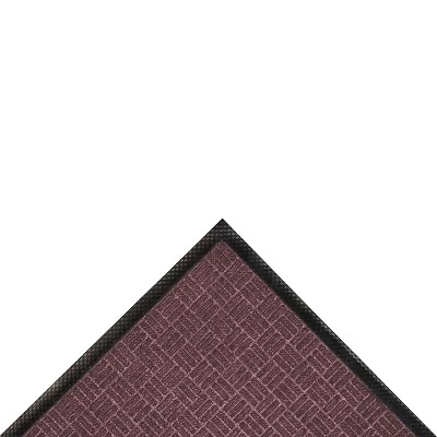 3'x5' Solid Doormat Burgundy - HomeTrax 4 3'x5' Solid Doormat Burgundy - HomeTrax - Image 2
