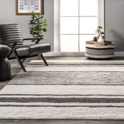 Lauren Liess X RugsUSA - Striped Wool Machine Washable Area Rug 19 Lauren Liess X RugsUSA - Striped Wool Machine Washable Area Rug -Household Improvement Store GUEST 1a117208 d679 495a 9eaa 883445247edc