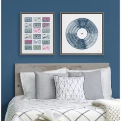 18" X 24" Sylvie Cassettes Framed Canvas Wall Art By Statement Goods Gray - Kate And Laurel 9 18" X 24" Sylvie Cassettes Framed Canvas Wall Art By Statement Goods Gray - Kate And Laurel -Household Improvement Store GUEST 1abfd5a2 3aef 4c53 b8f3 83f10820ac10
