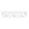 18" X 5" Adlynn Decorative Wall Shelf With Pegs White - Kate & Laurel All Things Decor 2 18" X 5" Adlynn Decorative Wall Shelf With Pegs White - Kate & Laurel All Things Decor -Household Improvement Store GUEST 1ac042cd 9c6e 48e4 b1d6 a4960c9ed9ba