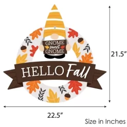 Big Dot Of Happiness Fall Gnomes - Outdoor Autumn Harvest Party Decor - Front Door Wreath -Household Improvement Store GUEST 1beae1ad 06f7 45c8 85ca e6ee60221111