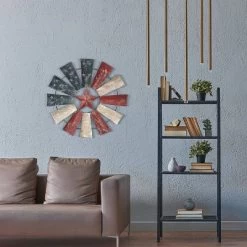 Patriotic Windmill Metal Wall Decor - Alpine Corporation 18 Patriotic Windmill Metal Wall Decor - Alpine Corporation -Household Improvement Store GUEST 1cf906ed 0b97 4bd1 9e21 697201dc4d66