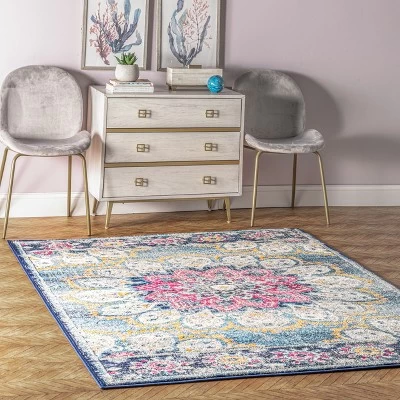 NuLOOM Kiyoko Vintage Floral Area Rug 3 NuLOOM Kiyoko Vintage Floral Area Rug