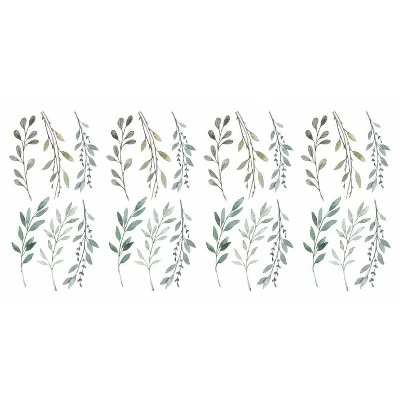 Country Leaves Peel And Stick Wall Decal - RoomMates 4 Country Leaves Peel And Stick Wall Decal - RoomMates - Image 2
