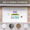 Big Dot Of Happiness 90’s Throwback - Peel And Stick 1990s Party Decoration - Wall Decals Backdrop