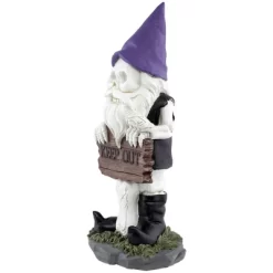 Northlight 11.75" Gnome Skeleton "Keep Out" Halloween Decoration -Household Improvement Store GUEST 23a09fc2 6dda 4f29 bc9d fc5590eff74f