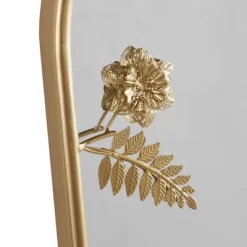 Adaline Arched Metal Floral Wall Mirror Gold - Madison Park 10 Adaline Arched Metal Floral Wall Mirror Gold - Madison Park -Household Improvement Store GUEST 244b8626 3cd4 456e 8dd5 16f5991fbe39