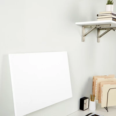 Built Industrial 2 Pack Folding L Wall Shelf Bracket, 12 Inch Collapsible Hardware With Locking Hinge For Garage Shelves, Holds 120lbs 5 Built Industrial 2 Pack Folding L Wall Shelf Bracket, 12 Inch Collapsible Hardware With Locking Hinge For Garage Shelves, Holds 120lbs - Image 3