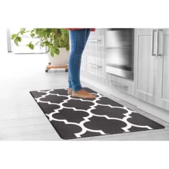 World Rug Gallery Contemporary Modern Trellis Anti Fatigue Standing Mat -Household Improvement Store GUEST 2b74f248 2d38 4329 b958 ce0294469d12