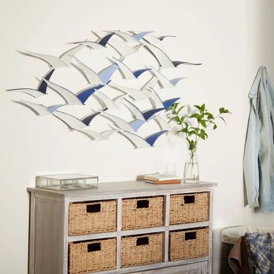 Metal Bird Flying Flock Wall Decor - Olivia & May 19 Metal Bird Flying Flock Wall Decor - Olivia & May - Image 17