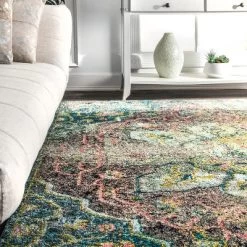 NuLOOM Santos Floral Medallion Area Rug -Household Improvement Store GUEST 2ca4e736 4773 44dc 8803 f13208991e30