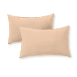 Set Of 2 Solid Outdoor Rectangle Throw Pillows - Kensington Garden -Household Improvement Store GUEST 2e081046 1f8c 4828 9c10 858f74a360b3