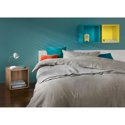 Dolle Shelving Wall Cube Shelf - Yellow 3 Dolle Shelving Wall Cube Shelf - Yellow