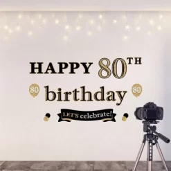 Big Dot Of Happiness Adult 80th Birthday - Gold - Peel And Stick Birthday Party Decoration - Wall Decals Backdrop 11 Big Dot Of Happiness Adult 80th Birthday - Gold - Peel And Stick Birthday Party Decoration - Wall Decals Backdrop -Household Improvement Store GUEST 2f513714 3b88 4014 9856 b8ff2bfde844
