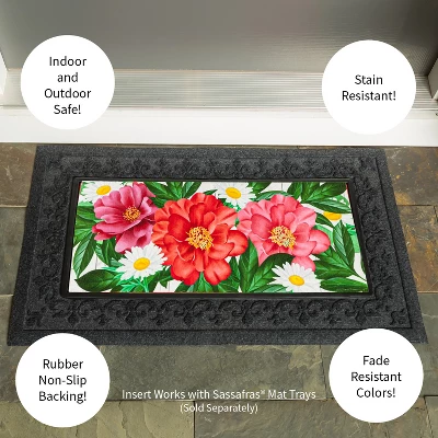 Evergreen Blooming Sassafras Indoor Outdoor Switch Doormat 1'10"x10" Multicolored 5 Evergreen Blooming Sassafras Indoor Outdoor Switch Doormat 1'10"x10" Multicolored - Image 3