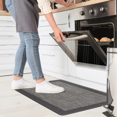 World Rug Gallery Textline Bordered Anti-Fatigue Standing Mat 12 World Rug Gallery Textline Bordered Anti-Fatigue Standing Mat - Image 10