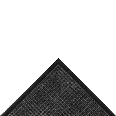 3'x5' Solid Dotted Doormat Charcoal - HomeTrax 4 3'x5' Solid Dotted Doormat Charcoal - HomeTrax - Image 2