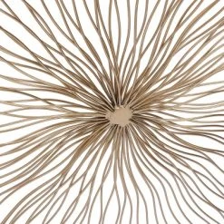 LuxenHome Gold Abstract Flower Square Metal Wall Art 18 LuxenHome Gold Abstract Flower Square Metal Wall Art -Household Improvement Store GUEST 310da340 4fe0 4f0d b979 f4e06797f2b4