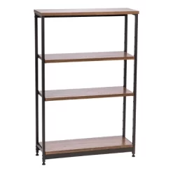 IRIS Wood And Metal Shelf Brown/Black 18 IRIS Wood And Metal Shelf Brown/Black -Household Improvement Store GUEST 311a4d65 8aa6 4ff1 b64f 9981b6deed26