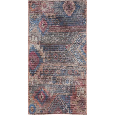 Nicole Curtis Machine Washable Distressed Southwestern Indoor Rug 14 Nicole Curtis Machine Washable Distressed Southwestern Indoor Rug - Image 12