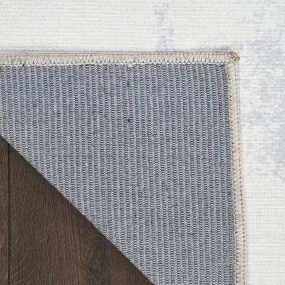 Nourison Washables Abstract Brushstroke Indoor Non-Skid Area Rug 4 Nourison Washables Abstract Brushstroke Indoor Non-Skid Area Rug - Image 2