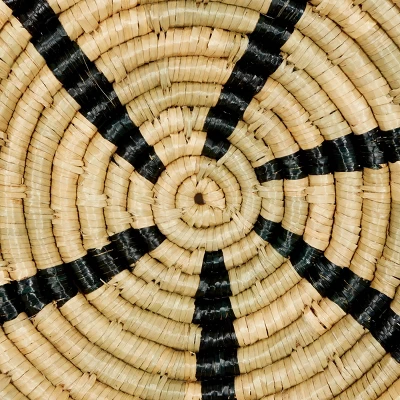 Set Of 3 Seagrass Plate Handmade Basket Wall Decors Brown - Olivia & May 7 Set Of 3 Seagrass Plate Handmade Basket Wall Decors Brown - Olivia & May - Image 5