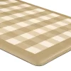 Kate Aurora Linen & White Buffalo Plaid Memory Foam Anti-Fatigue Kitchen Floor Mat 30 In. W X 18 In. L -Household Improvement Store GUEST 38566cfa 05cc 405f ba23 7dcc69d90a82